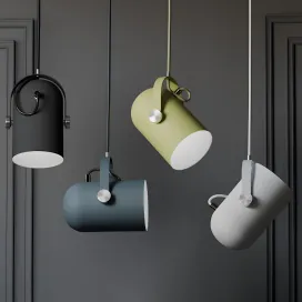 Warmly Modern Nordic Angled Drop Lights